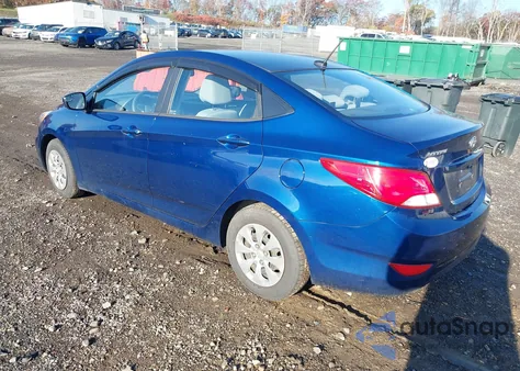2016 Hyundai Accent Se from USA, damaged, VIN KMHCT4AE2GU953653